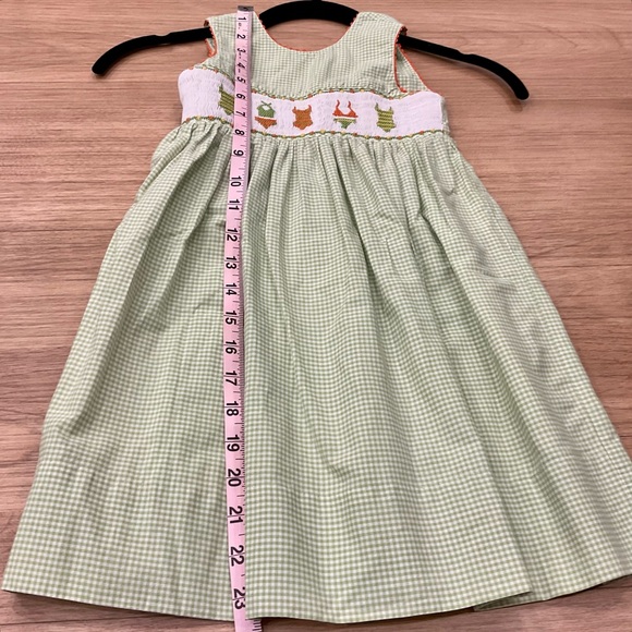 Girls Embroidered Cotton Dress 2T EUC - Picture 6 of 8